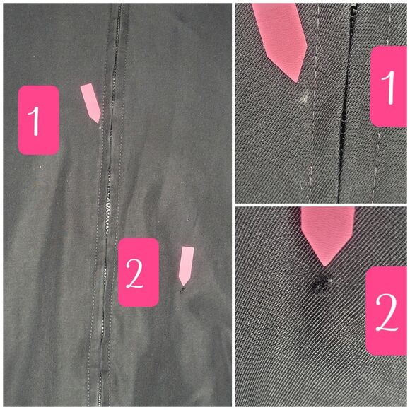 Neptune Garment Co Black Eisenhower Military Bomber Jacket Epaulets Size‎ 52 - Picture 2 of 8